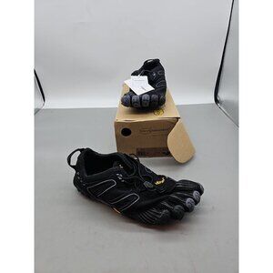 Vibram FiveFingers Womens V Trail 2.0 Black Yellow Trail Shoes 7.5-8 New